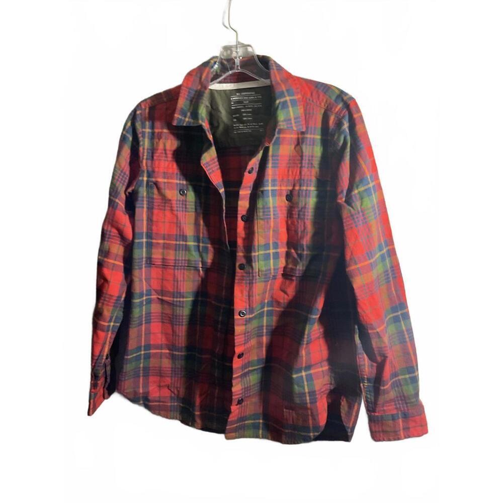 REI Cooperative Red Plaid Flannel Shirt - Size Small